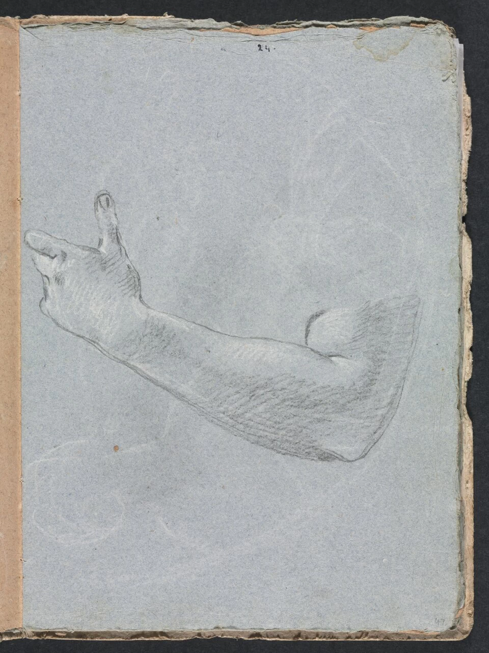Braccio e mano sinistri - Cleveland Museum of Art 1